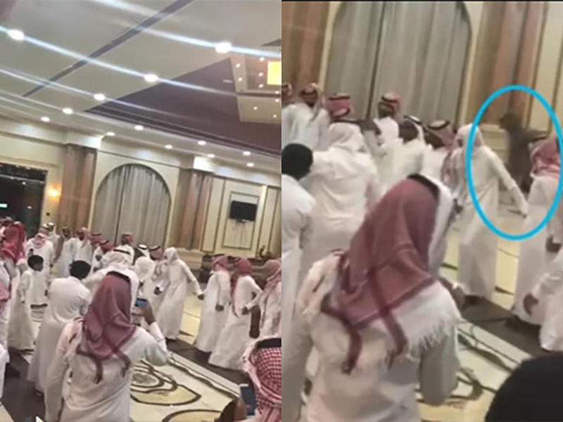 بالفيديو: شبح راقص في حفل زفافٍ سعودي!